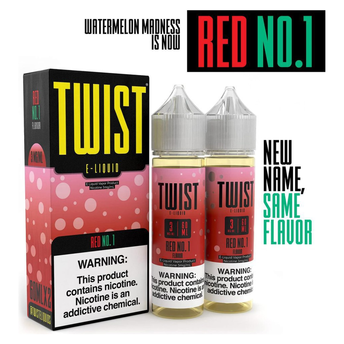 VaporTech Wholesale Twist E-liquid 120ml-Banana Amber-3mg Custom Tier E-Liquid