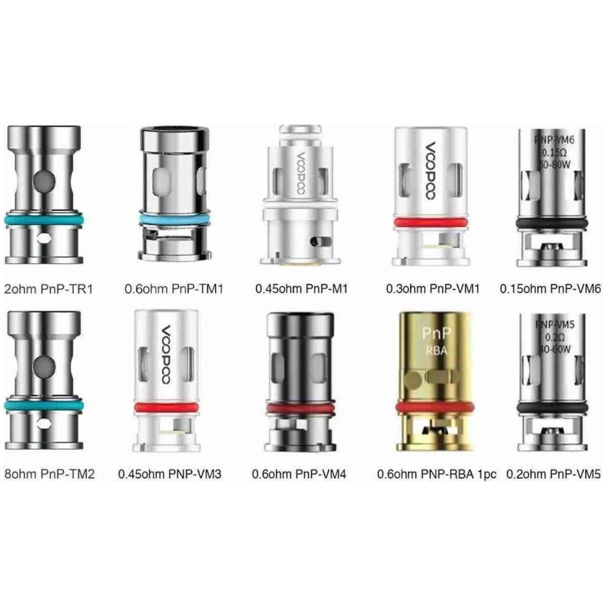 VaporTech Wholesale Voopoo PNP Replacement Coils (VM, TR, TW, TM) Coils