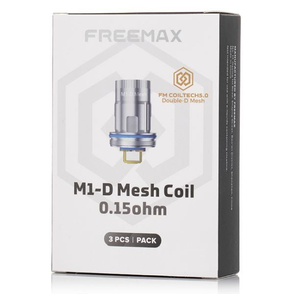 VaporTech Wholesale Freemax | M1-D Mesh Coil 0.15ohm (3pcs/pack) Coils