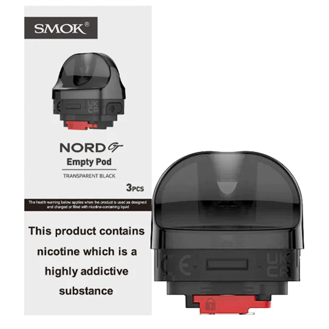 VaporTech Wholesale Smok - Nord GT Empty Pod (Transparent Black) Vape Hardware