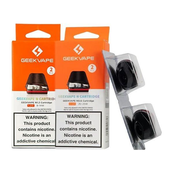 GEEK MIRACLE (HK) LIMITED Geekvape N1.2, Q0.8, Q1.2, U1.1 - Replacement Cartridge Replacement Pods