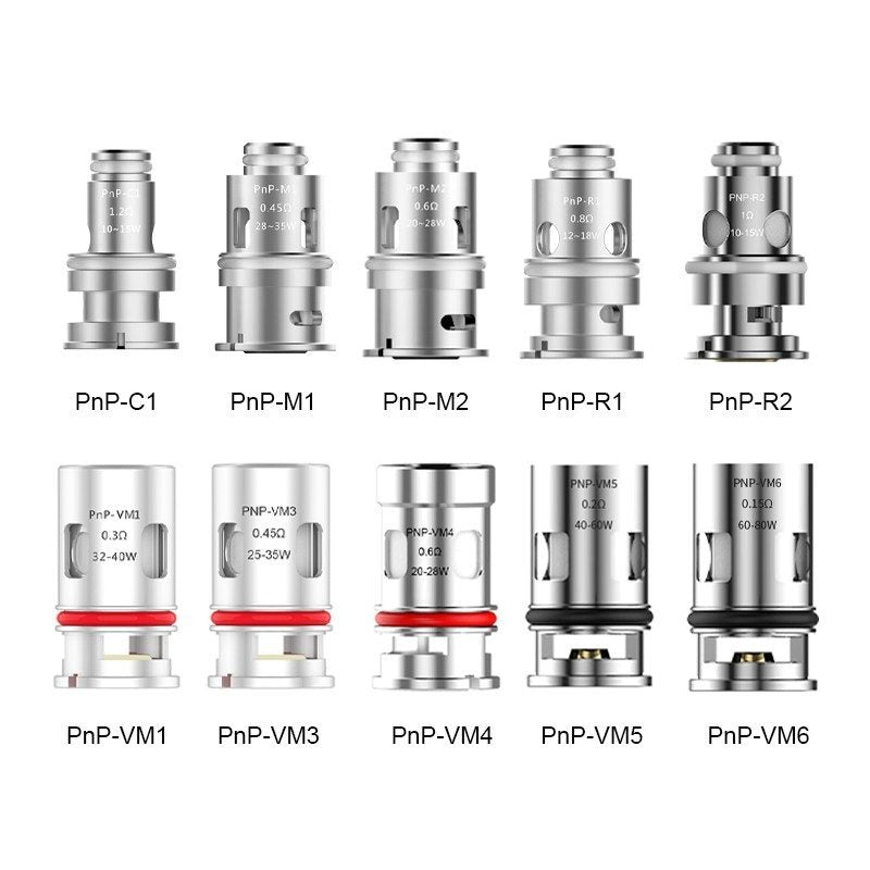 Voopoo PNP Replacement Coils (VM, TR, TW, TM)