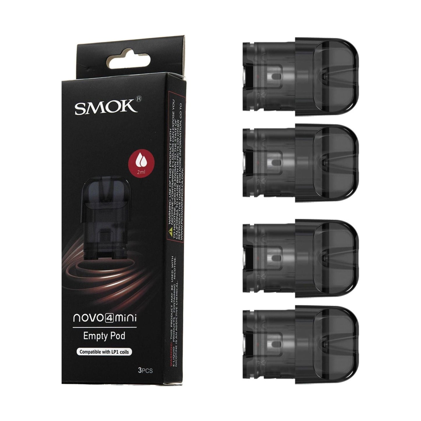 VaporTech Wholesale Smok Novo 4 Mini - Empty Replacement Pod 2.0ml (3pcs) Replacement Pods