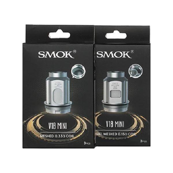 VaporTech Wholesale Smok V18 Mini Coils (x3) - Meshed and Dual Meshed Options Coils