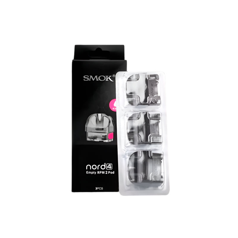 VaporTech Wholesale Smok Nord 4 - Empty RPM2 Replacement Pod 4.5ml (3pcs) Replacement Pods