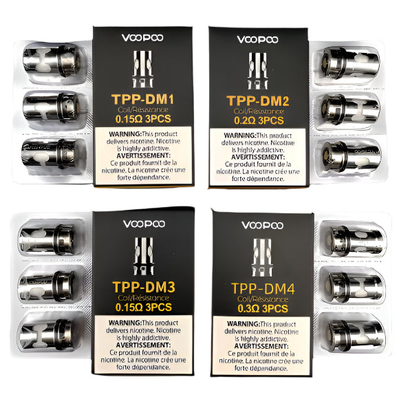 Voopoo TPP-DM Coils Collection (3pcs/Pack)