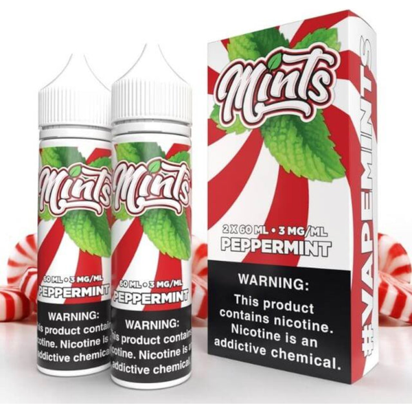 VaporTech Wholesale MINTS | 120ml (2x60ml) - WILD MINT - 6MG E-liquid