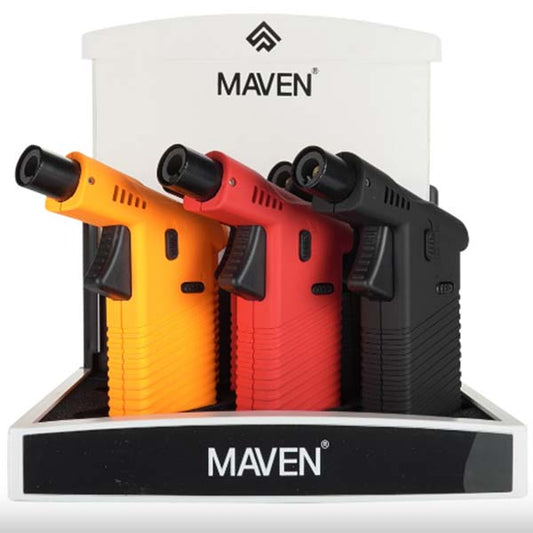 Maven X Inc Maven | Cannon - Black/Red/Orange - 6ct/Display Torches