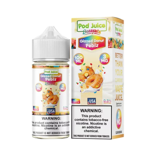 Jewel Distribution Pod Juice 100ml (TFN) [E-liquid] - DSRT - Golden Custard - 3mg E-liquid