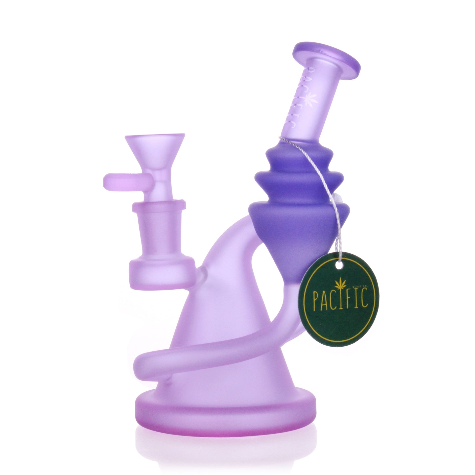 VaporTech Wholesale Pacific Waterpipes - 6" Transparent Reff Glass Pipes [RL347] Waterpipe