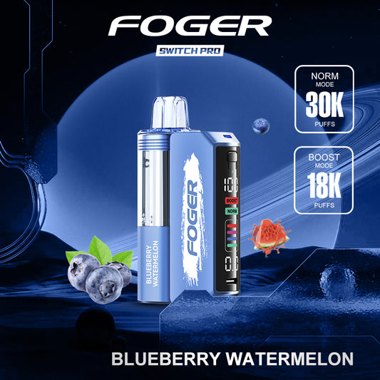 CacuQ USA, Inc. Foger Switch 30k Pro Kit Disposable (5pcs) - White Gummy No Tier - Disposables