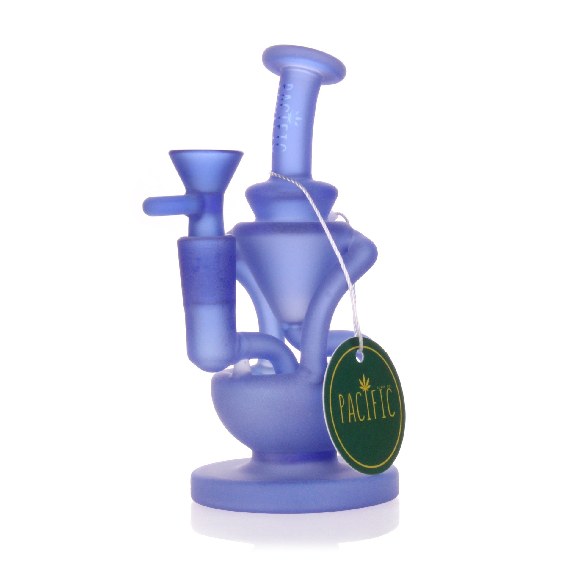 VaporTech Wholesale Pacific Waterpipes - Cobia Full Transparent Slightly Curved Neck [RL44102] All