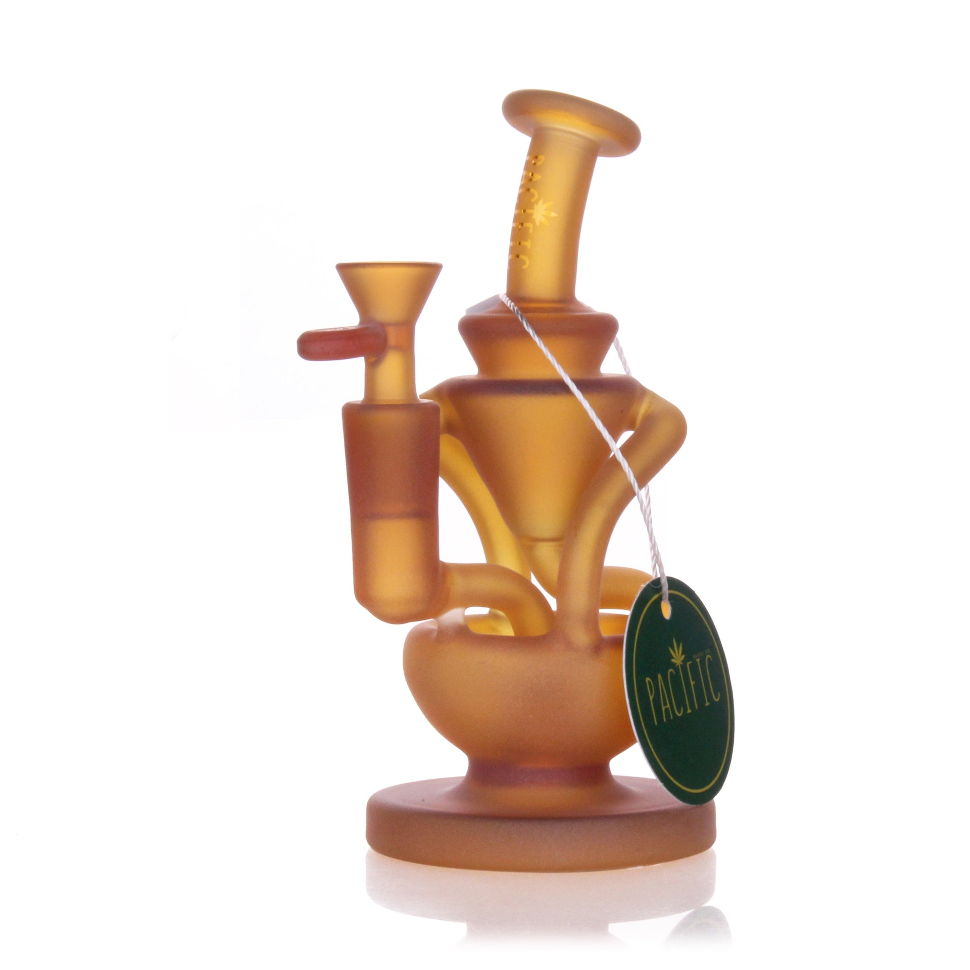VaporTech Wholesale Pacific Waterpipes - Cobia Full Transparent Slightly Curved Neck [RL44102] All