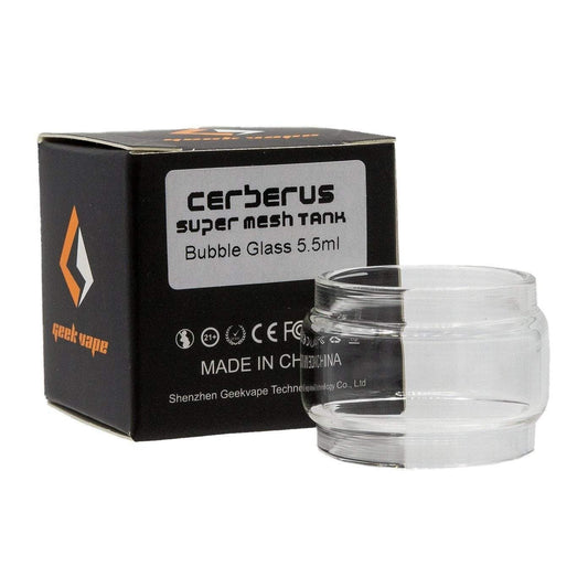 VaporTech Wholesale Geekvape | Cerberus Super Mesh Tank Replacement Bubble Glass 5.5ml Accessories
