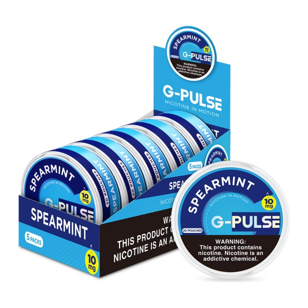 FT Distro Inc G-Pulse Nicotine Pouches (5pk) - Wintergreen 6mg Disposables