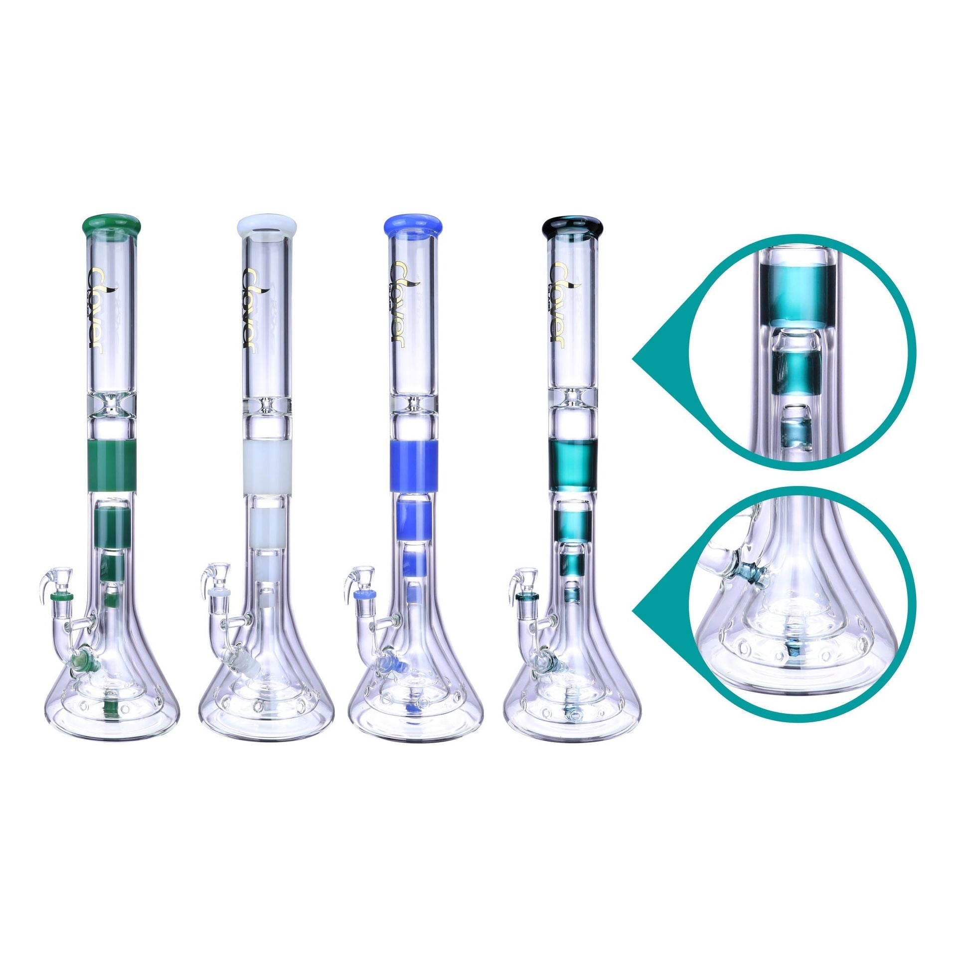 VaporTech Wholesale Clover - WaterPipe {WPA-315} Waterpipes